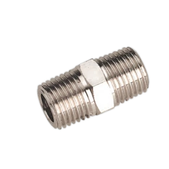 Sealey SA1/1414 Double Male Union 1/4"BSPT To 1/4"BSPT
