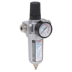 Sealey SA2001/FR Air Filter/Regulator With Gauge