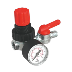 Sealey SA5/RG/14 Air Regulator 1/4"BSP Female - 1/4"BSP Male