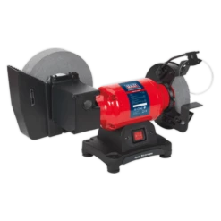 Sealey SM521 Bench Grinder Wet & Dry Ø200/150mm 250W/230V