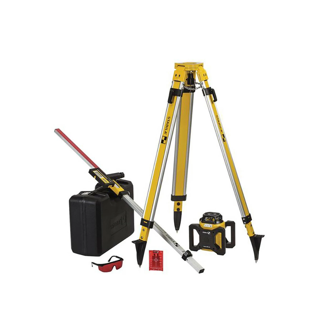 Stabila STBLAR160TS LAR 160 Rotation Laser Set 7 Piece