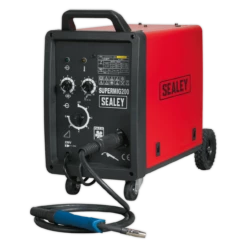 Sealey SUPERMIG200 Professional MIG Welder 200Amp 230V With Binzel Euro Torch