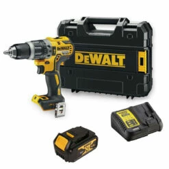 DeWalt DCD796M1 18V XR Brushless Combi Drill With 1x 4.0Ah Battery