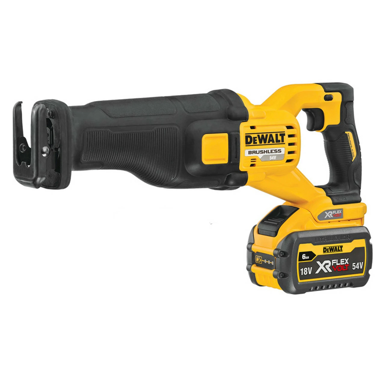 DeWalt DCS389T2-GB 54V XR FlexVolt Reciprocating Saw With 2x 6.0Ah Batteries - Image 2