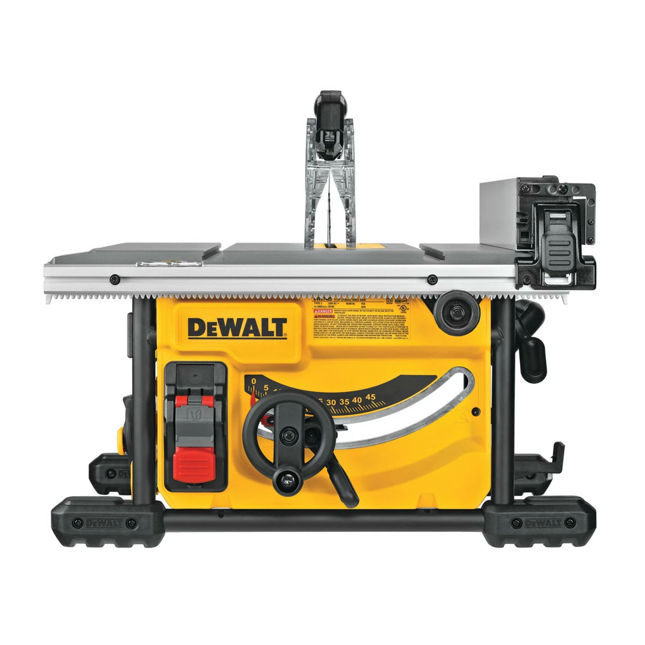 DeWalt DWE7485 210mm Compact Table Saw 1850W 240V & DE7400 Saw Stand - Image 2