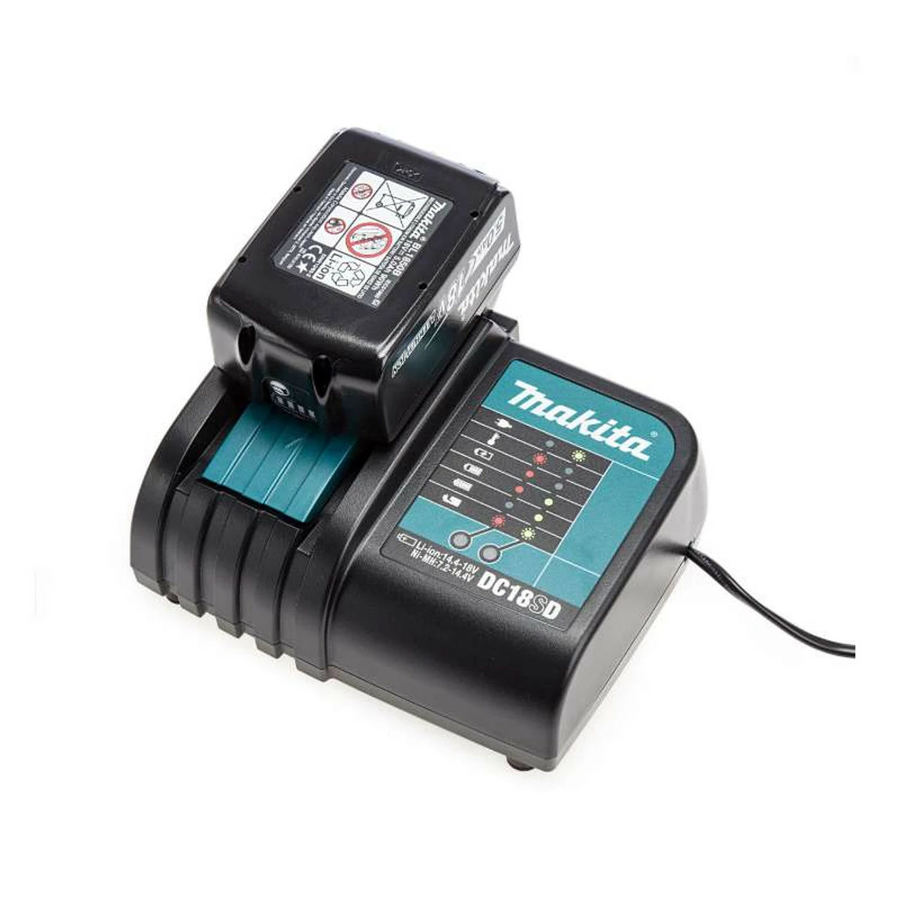 Makita DHP485STX5 18V LXT Brushless Combi Drill With 1x 5.0Ah Battery + 101pc Accessory Kit - Image 4