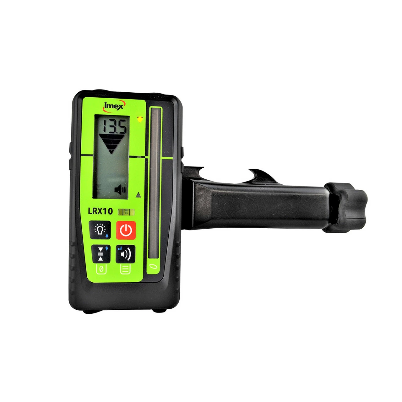 Imex I77R Rotating Red Laser Level Kit With 2x 9.0Ah Batteries, LRX10 Receiver, Staff & Tripod - Image 2