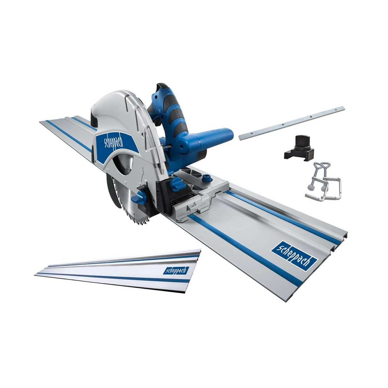 Scheppach PL75-P2 1600W 210mm Plunge Saw + 2800 Mm Rails